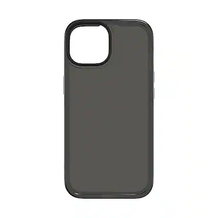 Front. Cellhelmet - Altitude X Series Case for Apple iPhone 15 - Onyx Black.