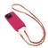 Angle. Bryten - Monarch Crossbody Case with MagSafe for Apple iPhone 14 Pro - Magenta.