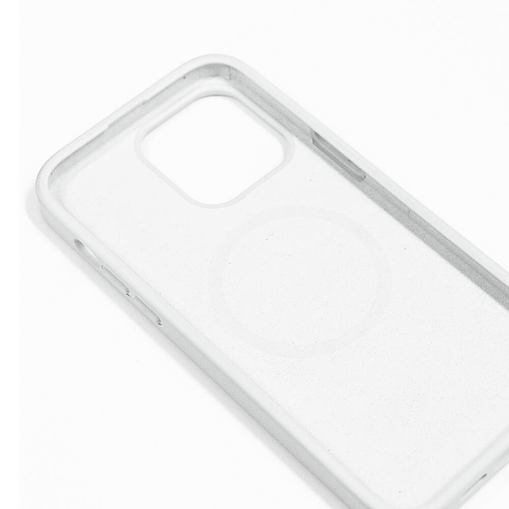 Alt View 1. Bryten - Monarch Crossbody Case with MagSafe for Apple iPhone 14 Pro Max - Marshmallow White.