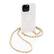 Front. Bryten - Monarch Crossbody Case with MagSafe for Apple iPhone 14 Pro - Marshmallow White.