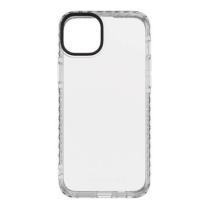 Front. Cellhelmet - Altitude X Series Case for Apple iPhone 15 Plus - Crystal Clear.