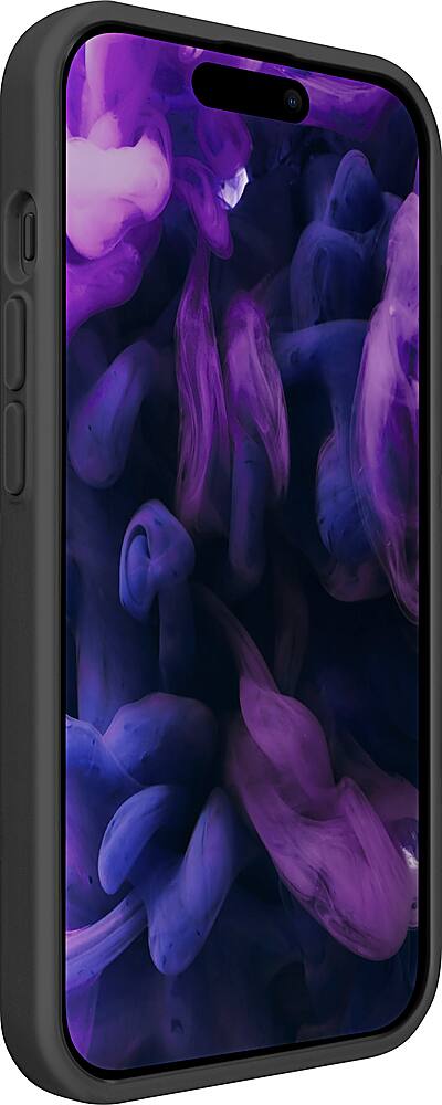 Alt View 2. LAUT - Huex Protect Case with MagSafe for Apple iPhone 15 - Black.