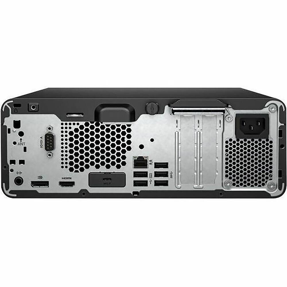 Back View: HP - Z2 Mini G9 Desktop - Intel Core i7-13700K - 32GB Memory - 512GB SSD - Black