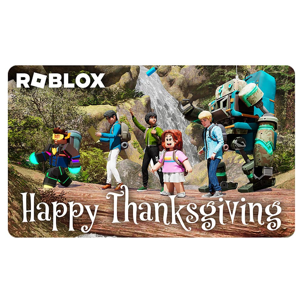 Roblox Physical Gift Card (Canada Only) (Includes Free Virtual Item)