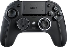 Nacon - Revolution 5 Pro Wireless Controller with Hall Effect Technology and Remappable Buttons for PS5, PS4 and PC - Black - Front_Zoom