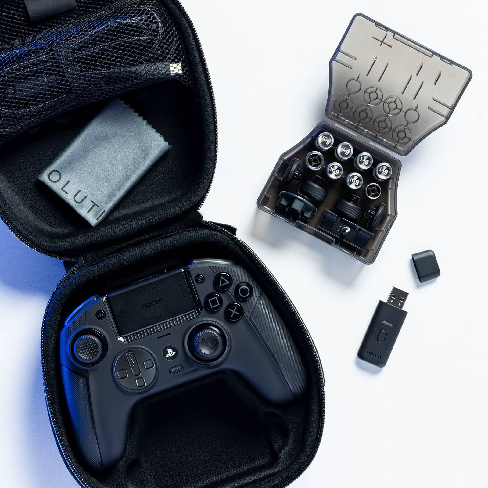 Alt View 11. Nacon - Revolution 5 Pro Wireless Controller for PS5, PS4 and PC - Black.