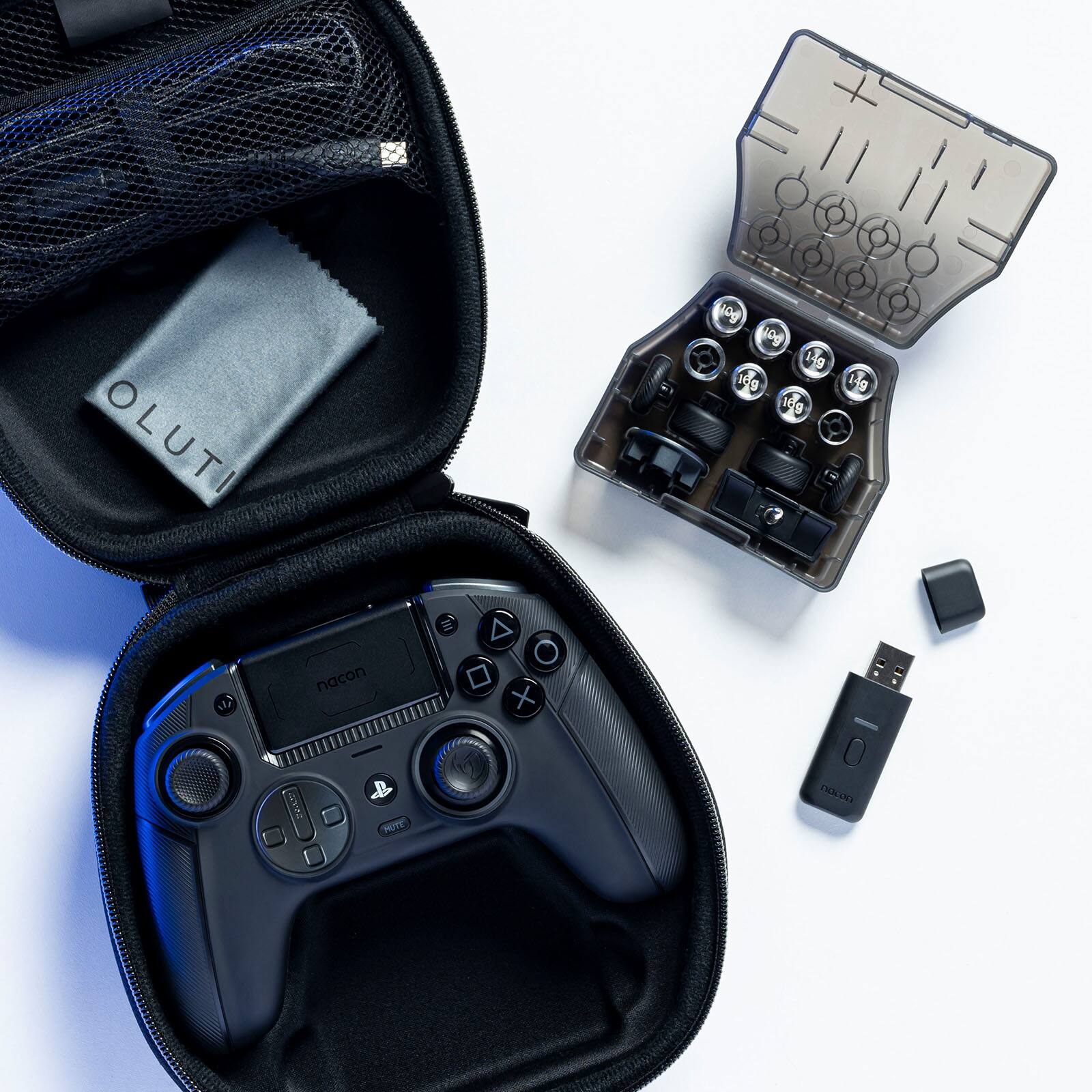 Alt View 11. Nacon - Revolution 5 Pro Wireless Controller for PS5, PS4 and PC - Black.