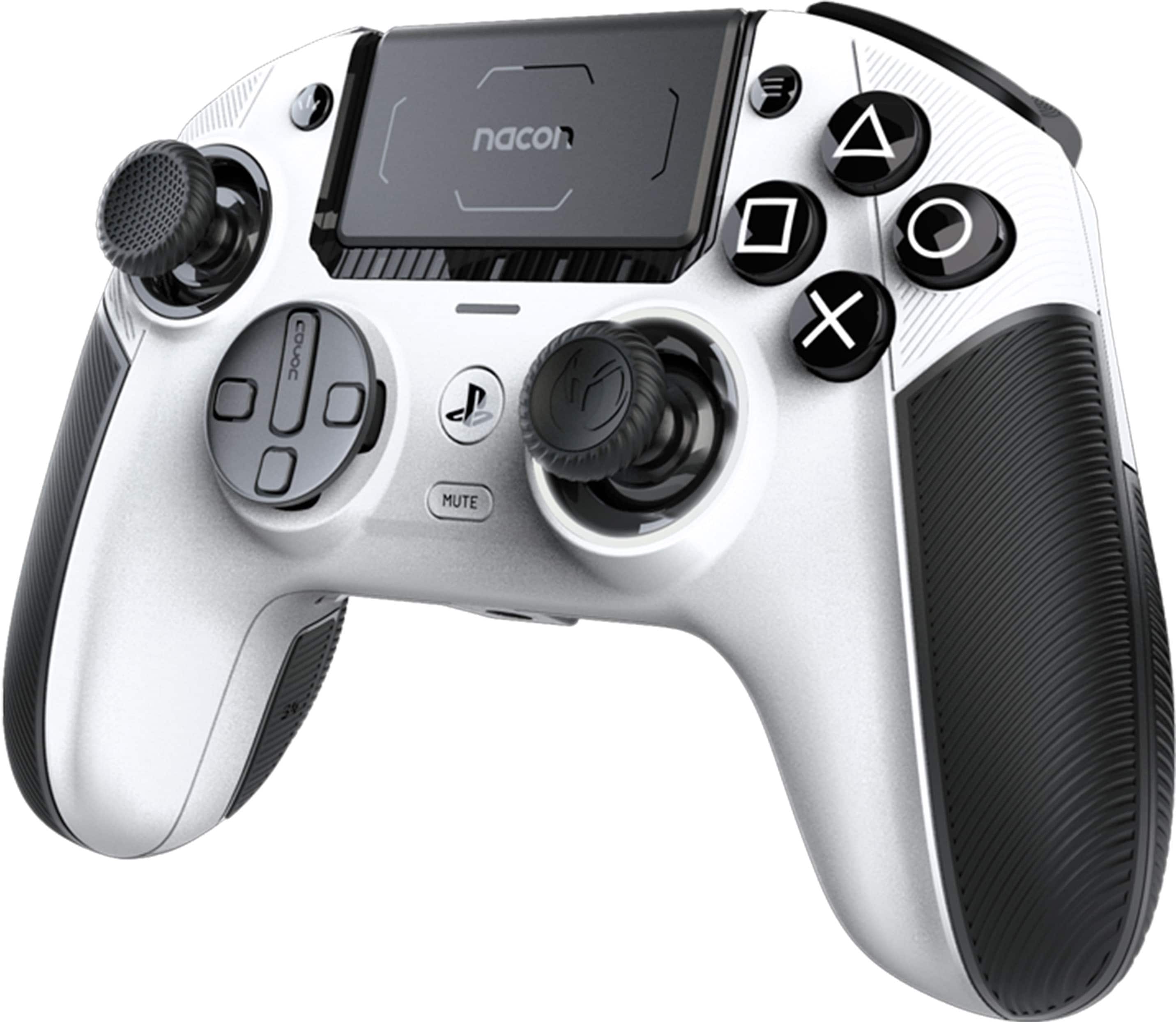 Angle. Nacon - Revolution 5 Pro Wireless Controller for PS5, PS4 and PC - White.