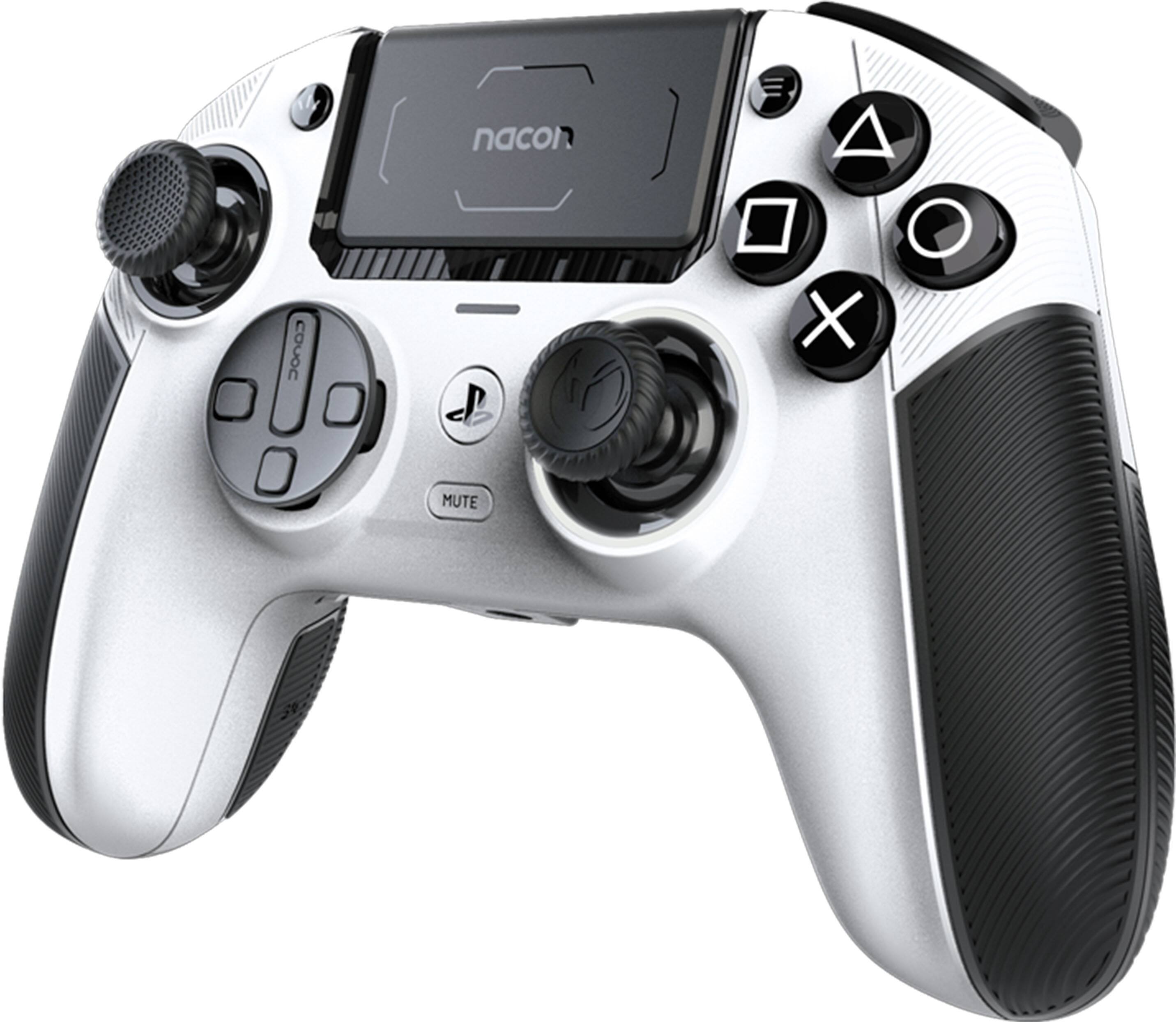 Angle. Nacon - Revolution 5 Pro Wireless Controller for PS5, PS4 and PC - White.