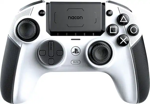 Front. Nacon - Revolution 5 Pro Wireless Controller for PS5, PS4 and PC - White.