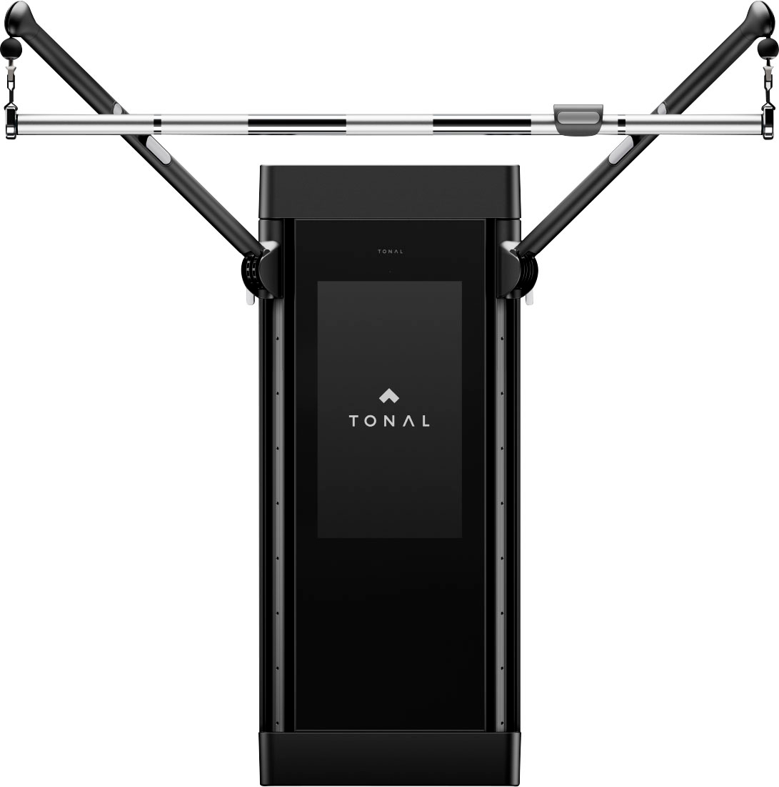 Angle View: Tonal - Intelligent Home Gym including Accessories Bundle, Delivery and Install - Black
