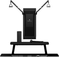 Tonal - Intelligent Home Gym including Accessories Bundle, Delivery and Install - Black - Front_Zoom