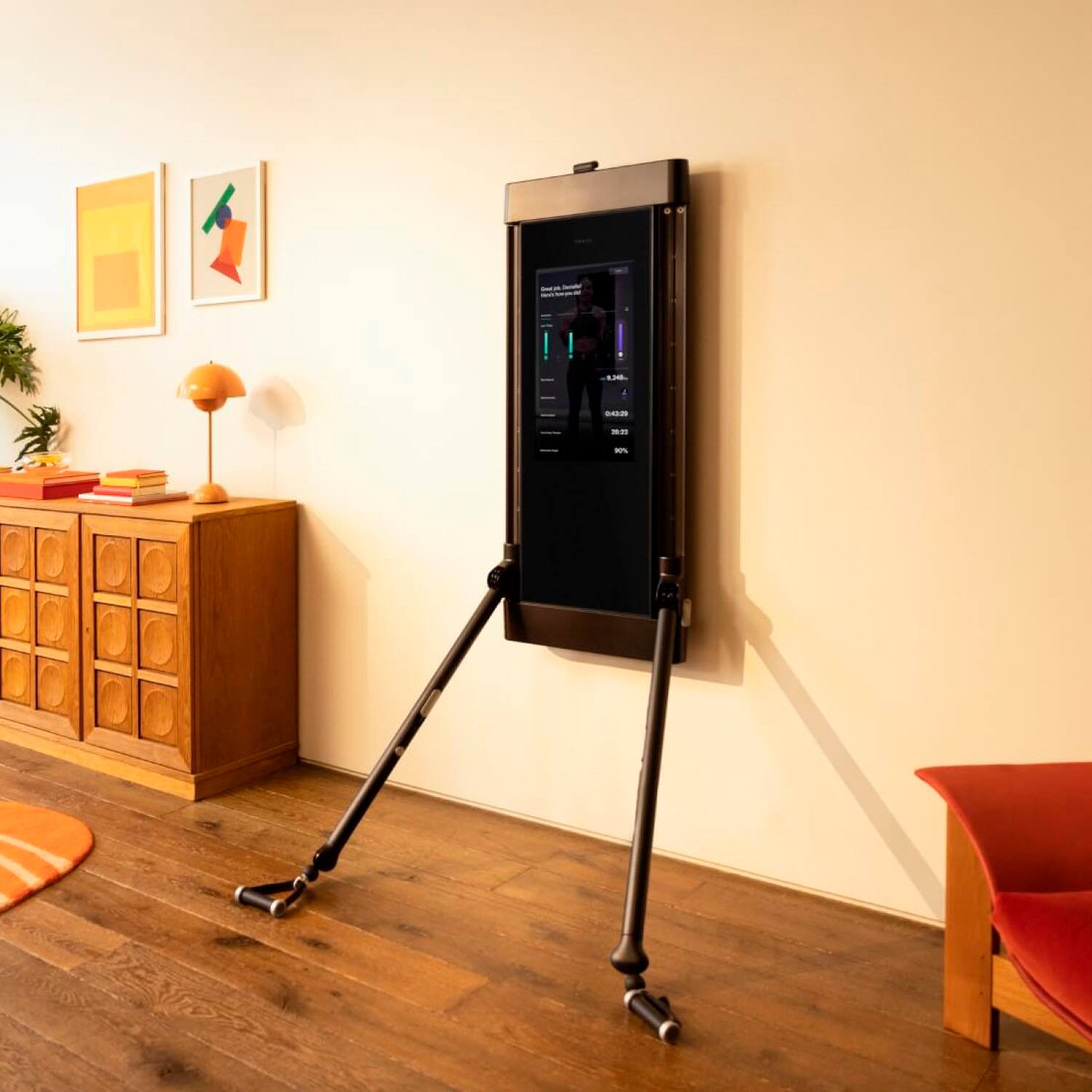 Alt View 28. Tonal - Intelligent Home Gym including Accessories Bundle, Delivery and Install - Black.