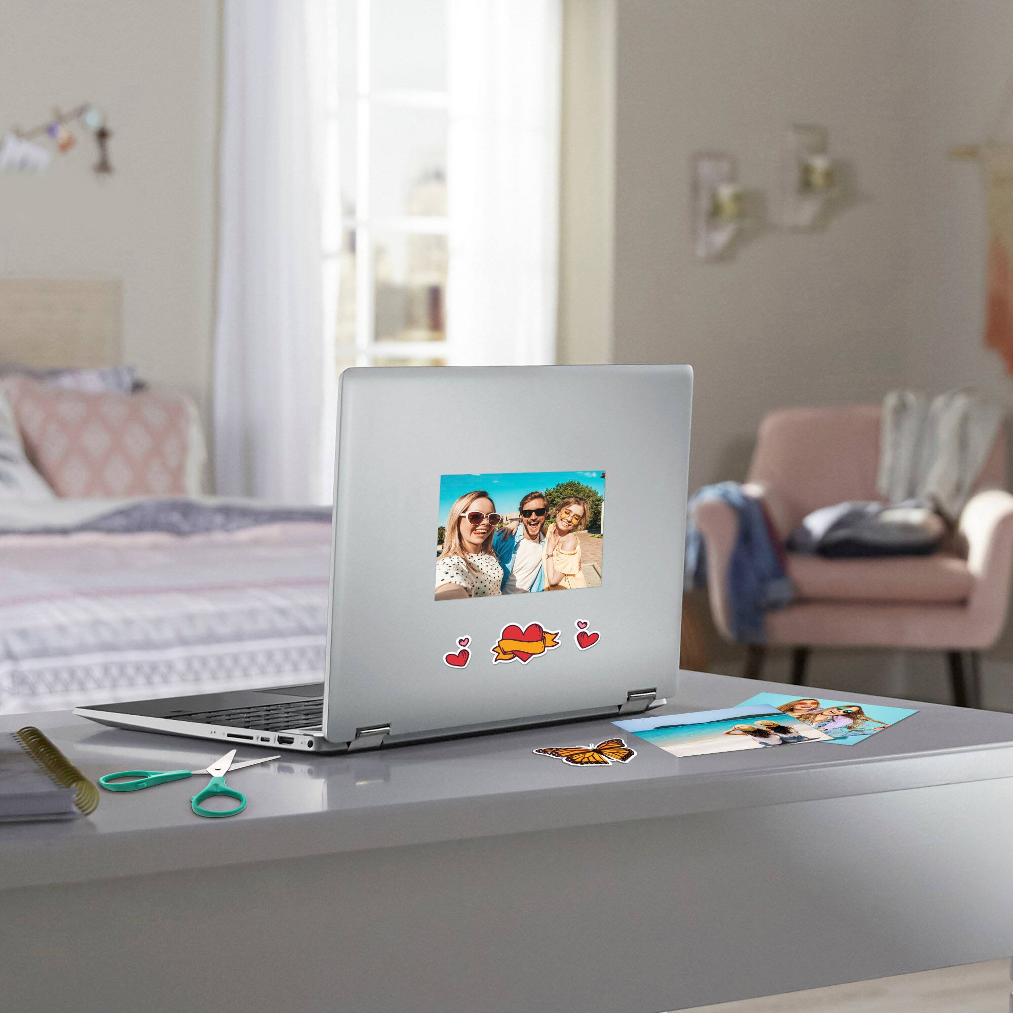 Alt View 12. HP - 4 x 6" Picture Stickers - 25 Count.