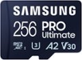Samsung - Pro Ultimate and Adapter 256GB microSDXC Memory Card