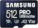Alt View 11. Samsung - SAMSUNG PRO Ultimate + Reader 512GB microSDXC Memory Card, Up-to 200 MB/s, UHS-I, C10, U3, V30, A2 - Blue.