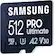 Alt View 12. Samsung - SAMSUNG PRO Ultimate + Reader 512GB microSDXC Memory Card, Up-to 200 MB/s, UHS-I, C10, U3, V30, A2 - Blue.