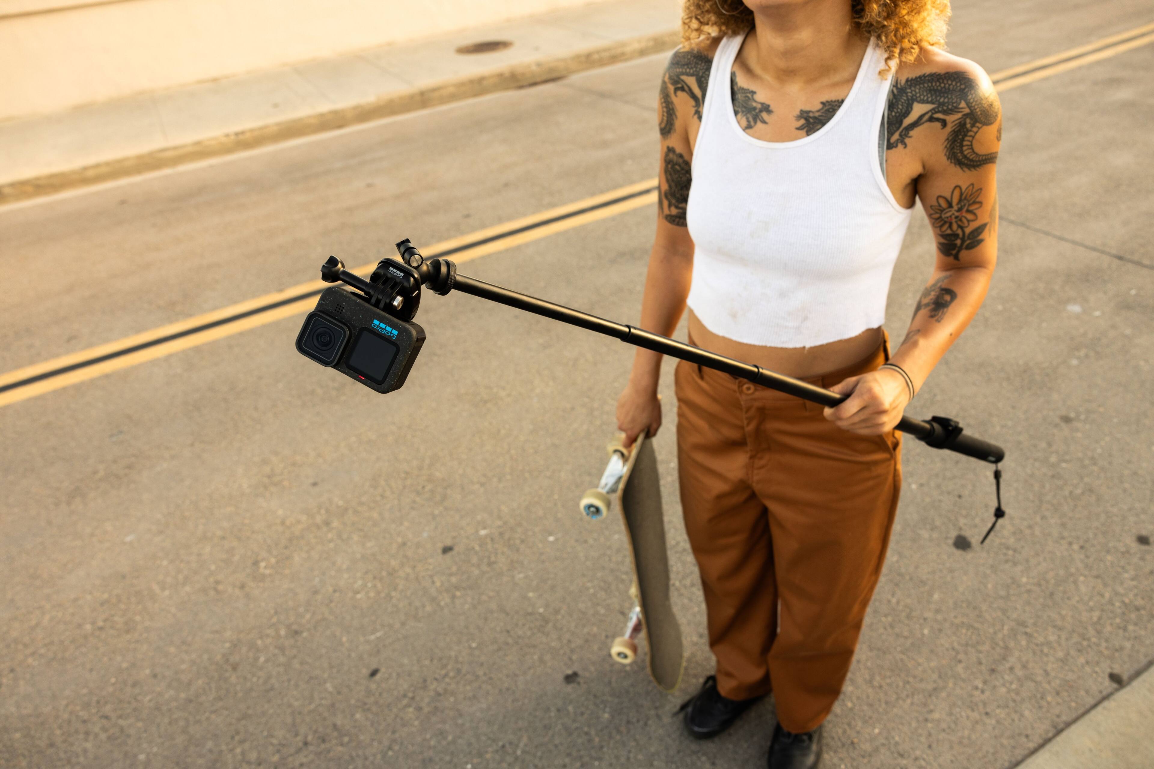 Alt View 16. GoPro - 48" Extension Pole Monopod - Black.