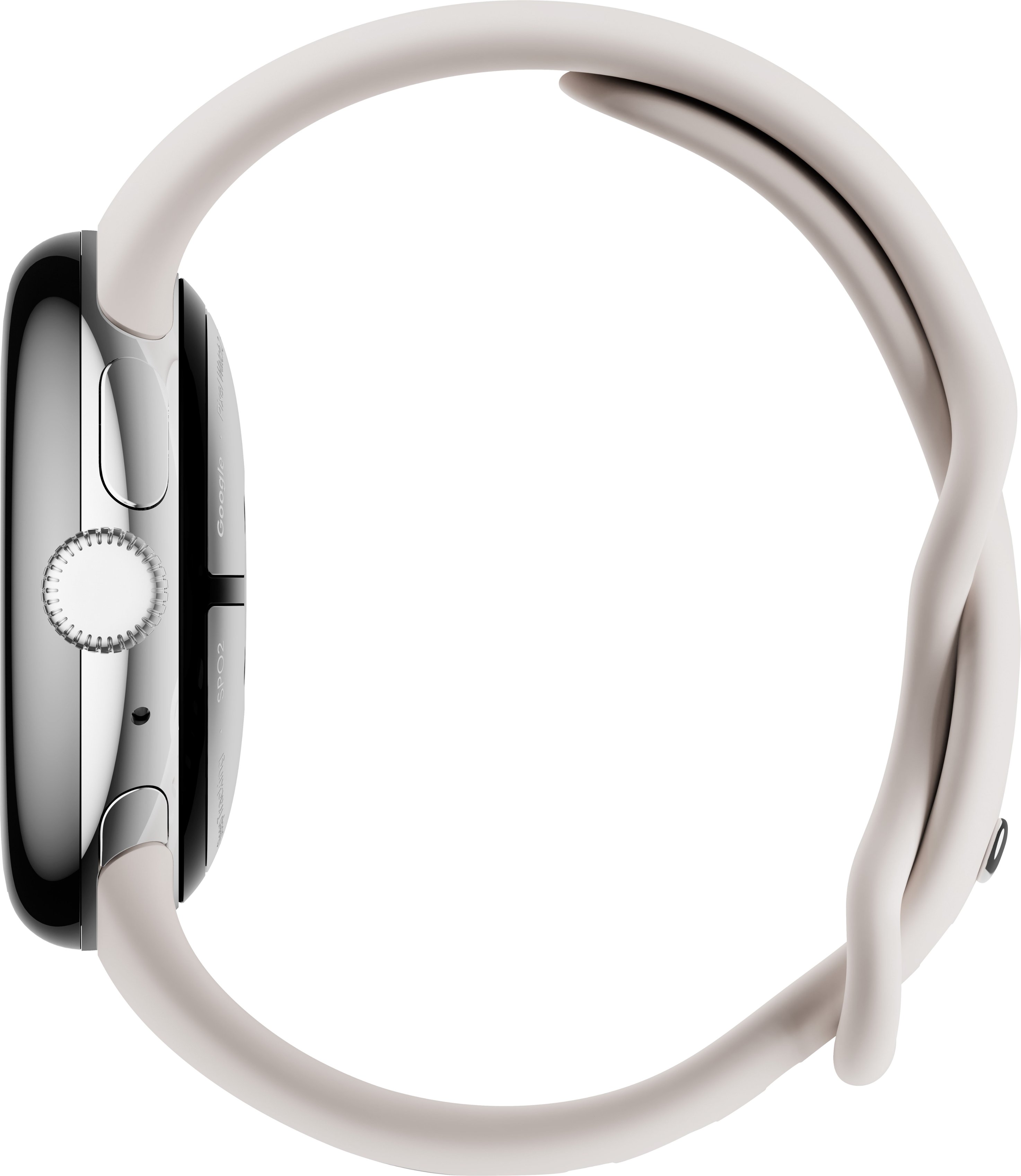 超豪華Pixel watch (Wifi) Polished Silver Apple Watchアクセサリー