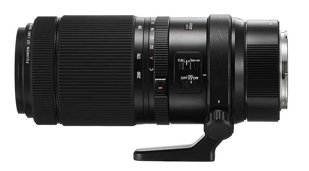 Angle View: Fujinon - GF100-200mmF5.6 R LM OIS WR Standard Zoom Lens G-Mount