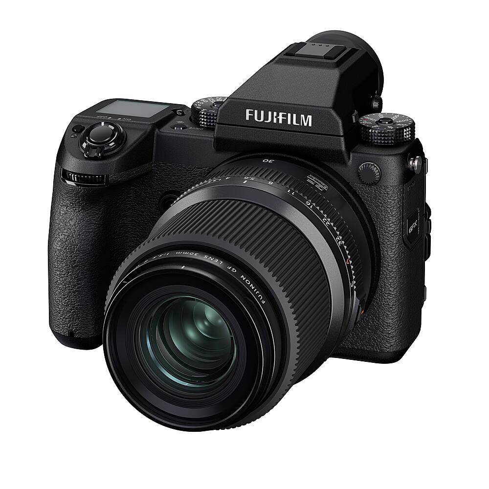 Back. Fujinon - GF30mmF3.5 R WR Standard Prime Lens G-Mount - Black.