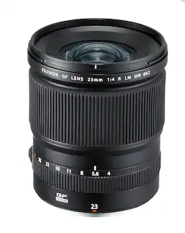 Fujinon - GF23mmF4 R LM WR Standard Prime Lens G-Mount - Black