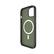 Left. Cellhelmet - Mossy Oak Fortitude Case for Apple iPhone 15 - Olive Green.
