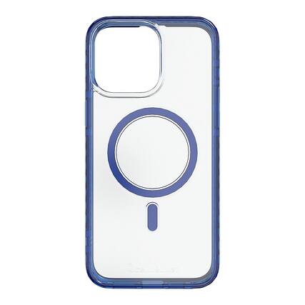 Front. Cellhelmet - Magnitude Series Case with MagSafe for Apple iPhone 15 Pro Max - Bermuda Blue.