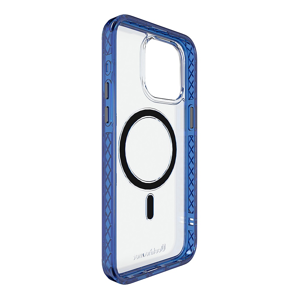 Blue and Clear MagSafe iPhone 15 Case