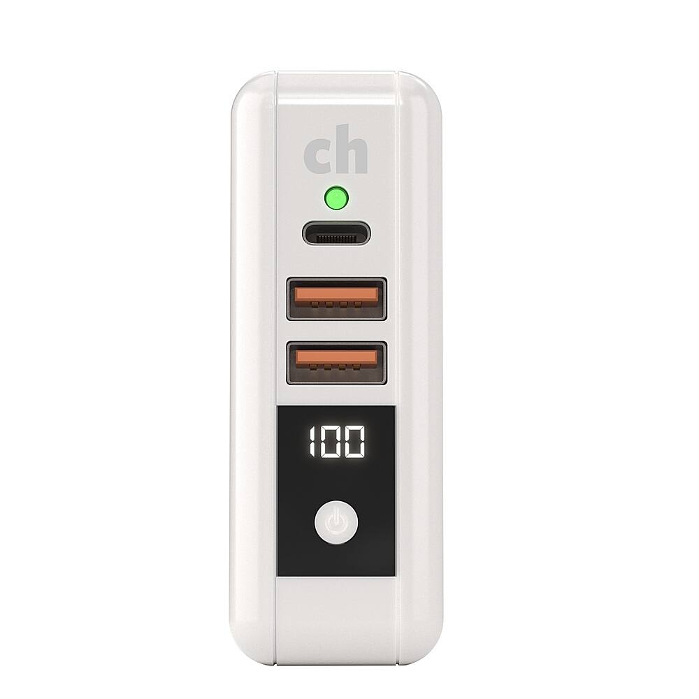 Alt View 12. Cellhelmet - Multi-Charge Pro 8,000mAh Portable Charge for most devices - White.