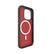 Alt View 2. Cellhelmet - Fortitude Series Case with MagSafe for Apple iPhone 15 Pro - Scarlett Red.