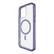 Angle. Cellhelmet - Magnitude Series Case with MagSafe for Apple iPhone 15 Pro Max - Midnight Lilac.