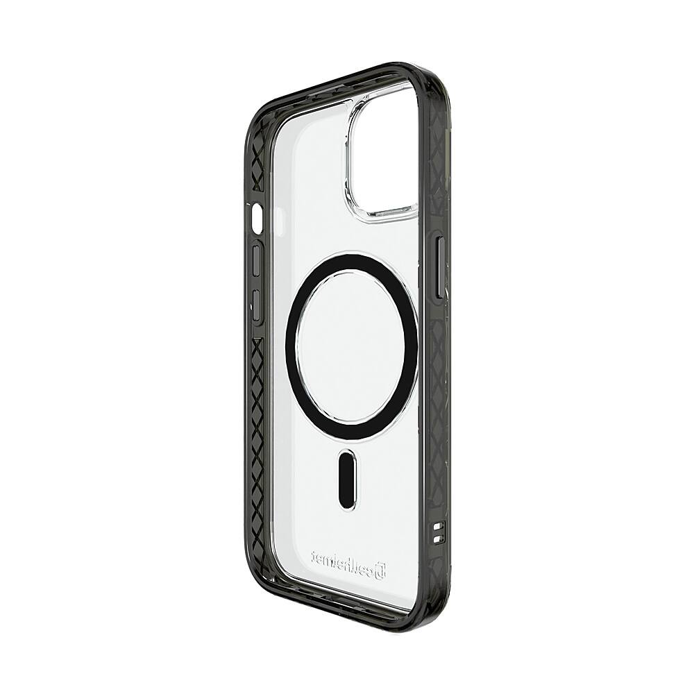 Alt View 1. Cellhelmet - Magnitude Series Case with MagSafe for Apple iPhone 15 - Onyx Black.