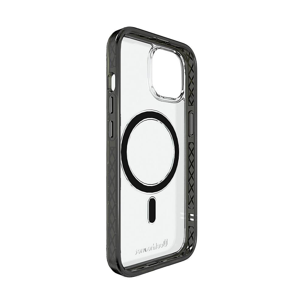 Alt View 2. Cellhelmet - Magnitude Series Case with MagSafe for Apple iPhone 15 - Onyx Black.
