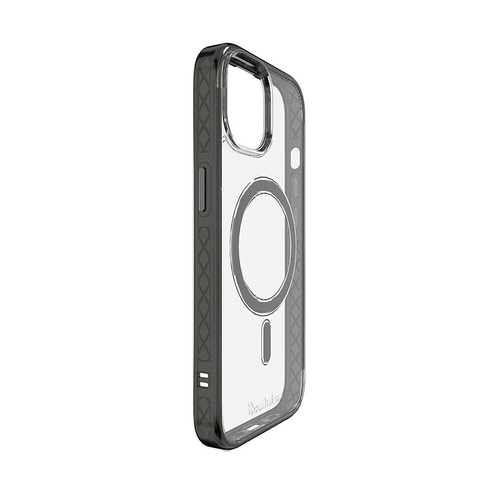 Left. Cellhelmet - Magnitude Series Case with MagSafe for Apple iPhone 15 - Onyx Black.