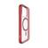 Left. Cellhelmet - Magnitude Series Case with MagSafe for Apple iPhone 15 Pro - Scarlett Red.