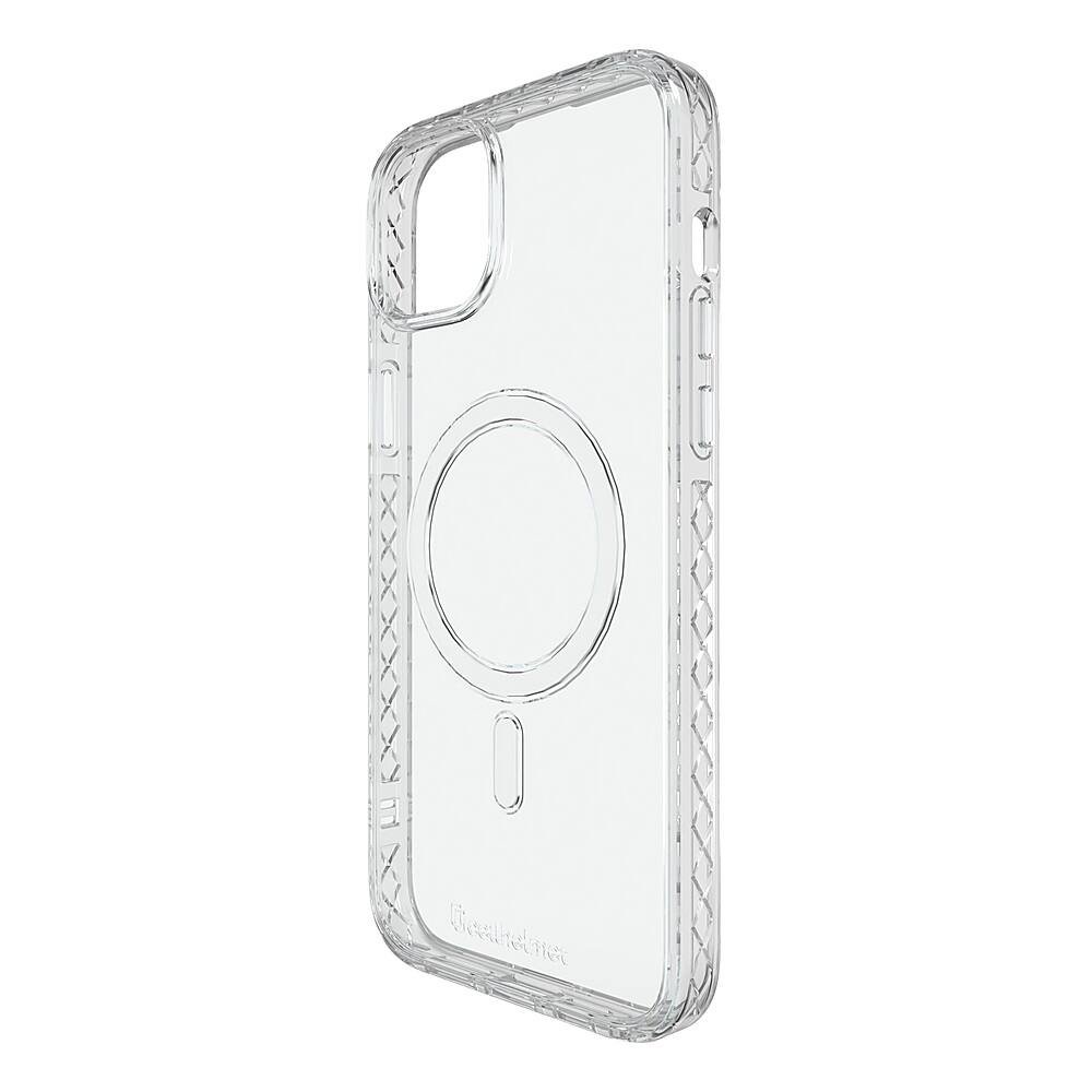 Angle. Cellhelmet - Magnitude Series Case with MagSafe for Apple iPhone 15 Plus - Crystal Clear.