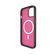 Alt View 1. Cellhelmet - Fortitude Series Case with MagSafe for Apple iPhone 15 - Vivid Magenta.
