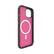 Alt View 2. Cellhelmet - Fortitude Series Case with MagSafe for Apple iPhone 15 - Vivid Magenta.