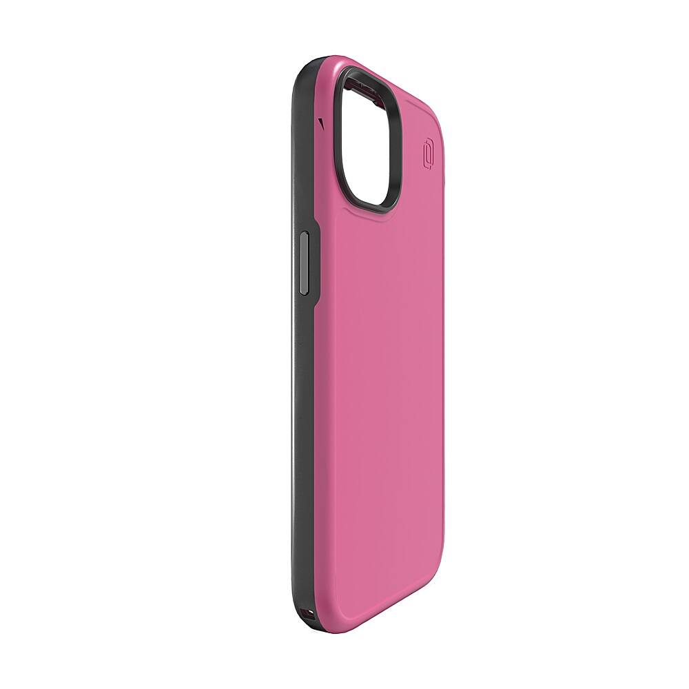 Left. Cellhelmet - Fortitude Series Case with MagSafe for Apple iPhone 15 - Vivid Magenta.