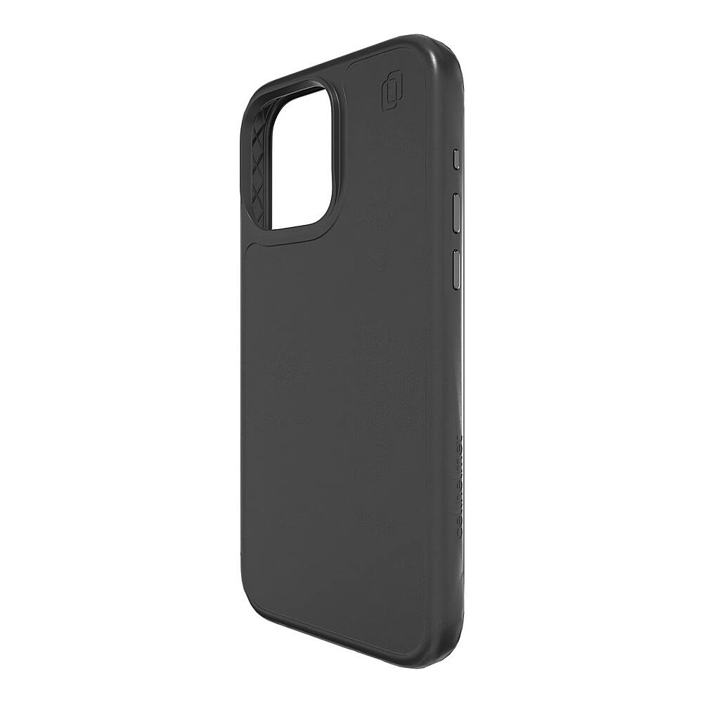 Angle. Cellhelmet - Fortitude Series Case with MagSafe for Apple iPhone 15 Pro Max - Onyx Black.