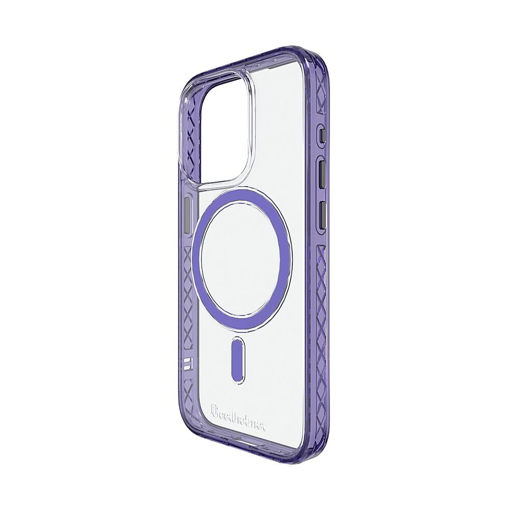 Angle. Cellhelmet - Magnitude Series Case with MagSafe for Apple iPhone 15 Pro - Midnight Lilac.