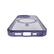 Alt View 12. Cellhelmet - Magnitude Series Case with MagSafe for Apple iPhone 15 Pro - Midnight Lilac.