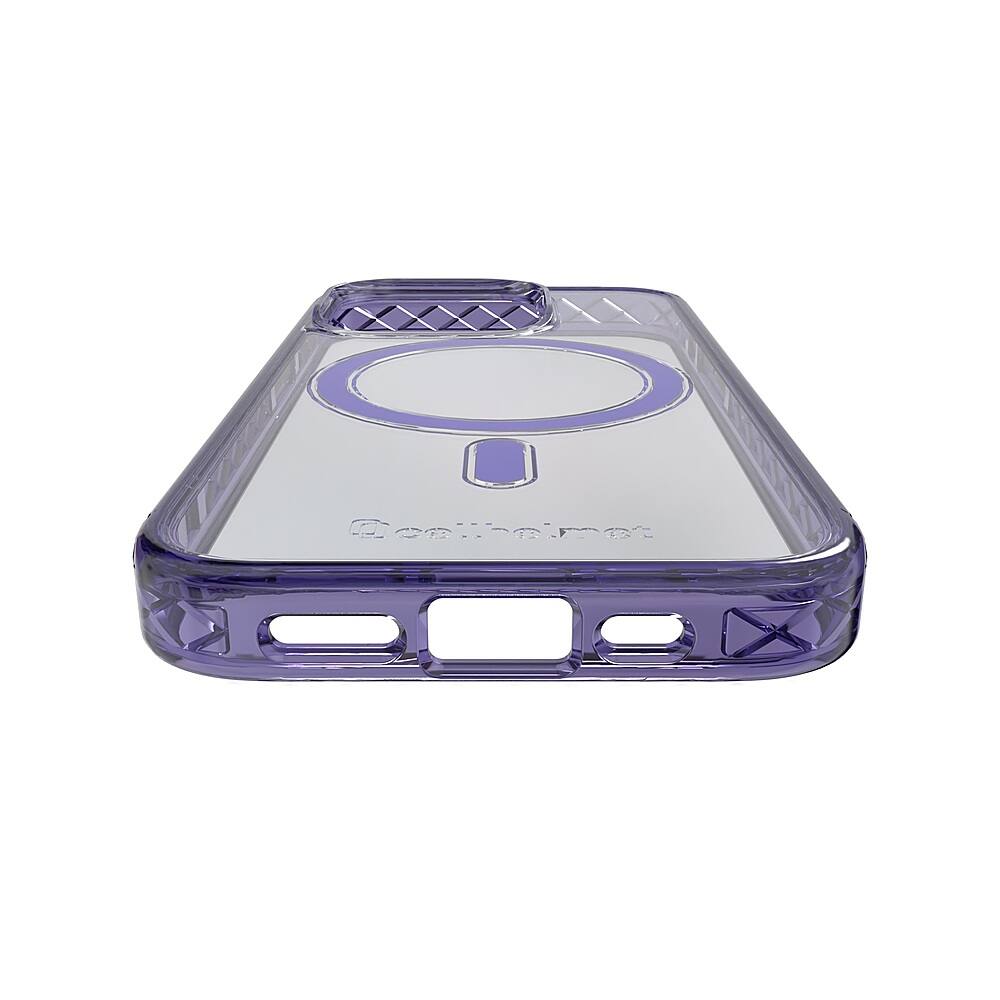 Alt View 12. Cellhelmet - Magnitude Series Case with MagSafe for Apple iPhone 15 Pro - Midnight Lilac.