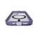 Alt View 13. Cellhelmet - Magnitude Series Case with MagSafe for Apple iPhone 15 Pro - Midnight Lilac.