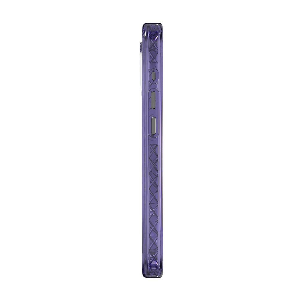 Alt View 3. Cellhelmet - Magnitude Series Case with MagSafe for Apple iPhone 15 Pro - Midnight Lilac.