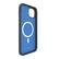 Alt View 3. Cellhelmet - Fortitude Series Case with MagSafe for Apple iPhone 15 Plus - Bermuda Blue.