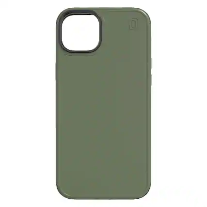 Front. Cellhelmet - Fortitude Series Case with MagSafe for Apple iPhone 15 Plus - Olive Green.