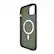 Alt View 1. Cellhelmet - Fortitude Series Case with MagSafe for Apple iPhone 15 Plus - Olive Green.