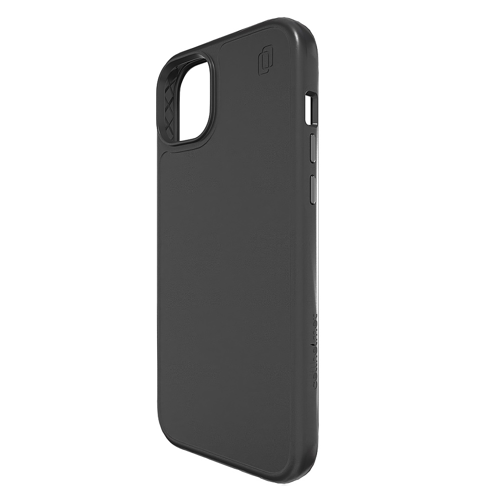 Angle View: Cellhelmet - Fortitude Series Case with MagSafe for Apple iPhone 15 Plus - Onyx Black